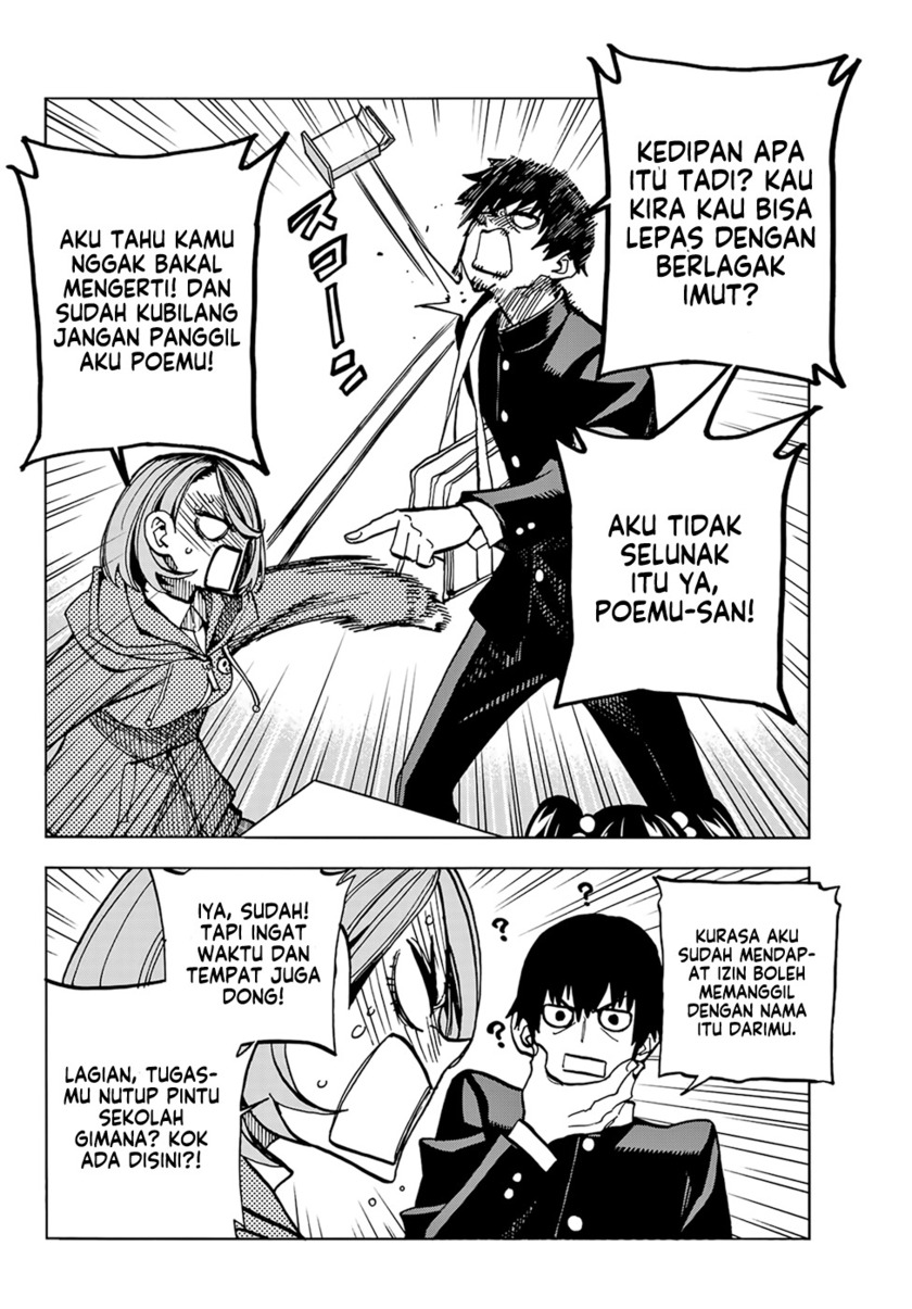 The Story Between a Dumb Prefect and a High School Girl with an Inappropriate Skirt Length Chapter 03 Gambar 7